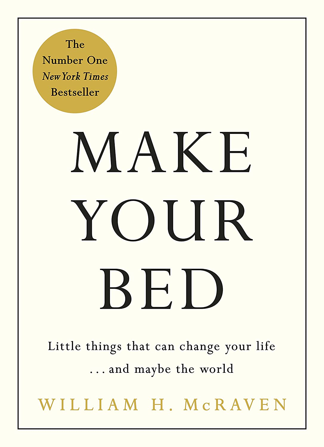 make your bed thesis