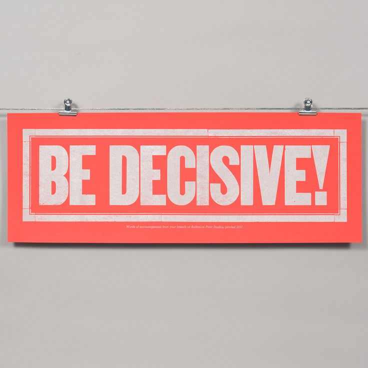be-decisive