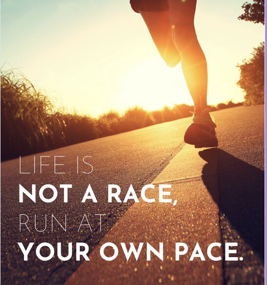 Race At Your Pace